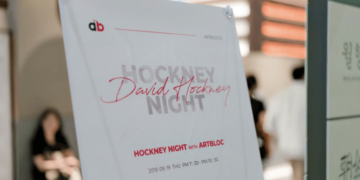 Hockney night with ArtBloc.