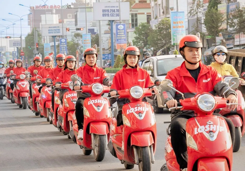 Loship is the only local startup in Vietnam’s booming food delivery scene