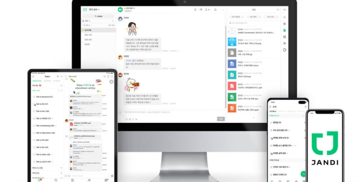 Korean Startup Toss Lab's collaboration tool JANDI.