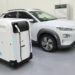 Korean startup EVAR's automatic recharging mobile.