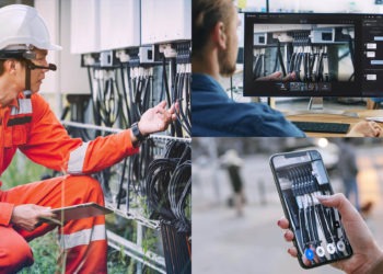 VIRNECT's AR solution for remote industrial work. (Photo: VIRNECT)