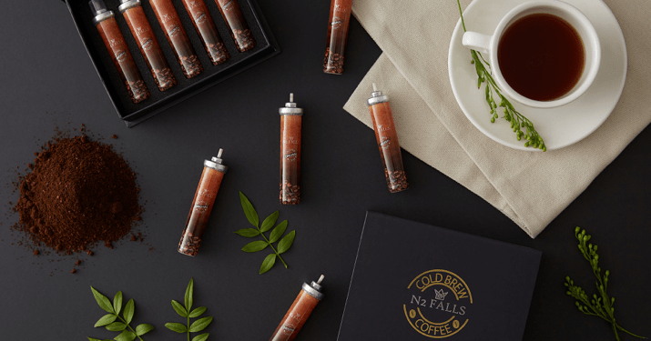 N2Falls is world's first portable nitrogen cold brew coffee.