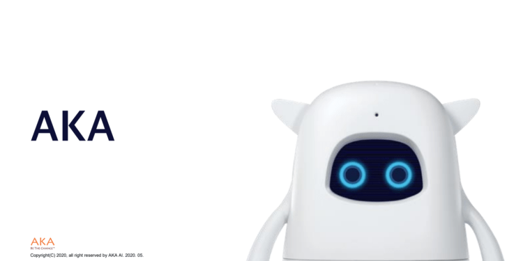 Korean startup AKA's MUSIO Robot.