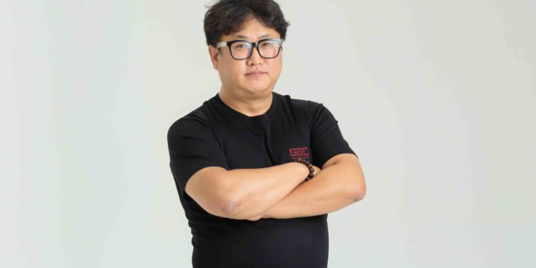 Korean startup Global E-Detail (GED.) 's C.E.O. David Kang.