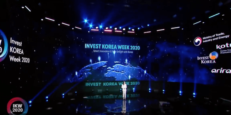 Invest Korea Week 2020 was held on Nov. 11 to 13.