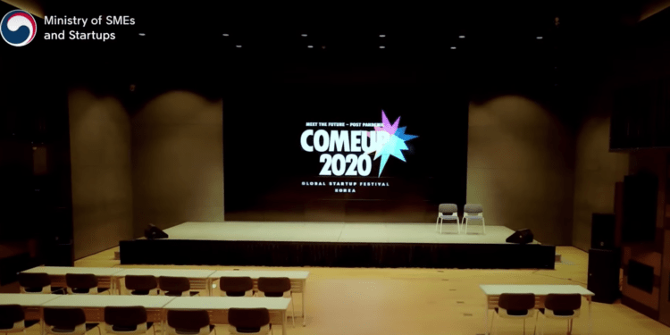 COMEUP 2020 - Korea's biggest event for startup held online.