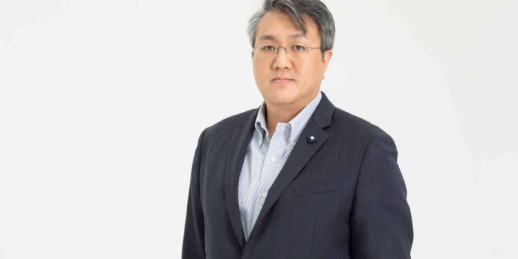 Korean startup eBridge World's Co-founder Kevin Oh.