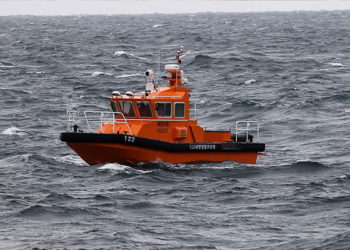A search and rescue boat designed and built by Korean startup Vogo for ROK C.G in 2012.
