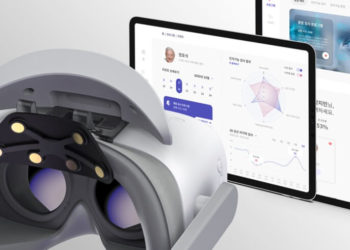 Korean startup Looxid Labs' Cognitive Care Solution 'LUCY' for elderly.