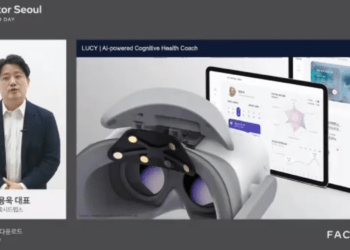 Korean startup Looxid Labs Inc unveiled ‘LUCY’ – a cognitive care solution founded in biotechnology, at the Demo Day.