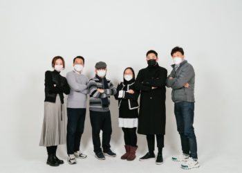 Startup X Ltd. Team for 'Second Chance Program' Manager Dasom Lee, Director Youngkwon Shim, Director Samseob Lee, CEO Seri Sheen, Team Leader Minjun Kim, Director Jinyoung Joo