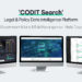 Korean startup's legal & policy intelligence platform - Codit.