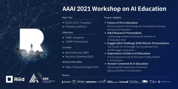Riiid AAAI Workshop schedule.