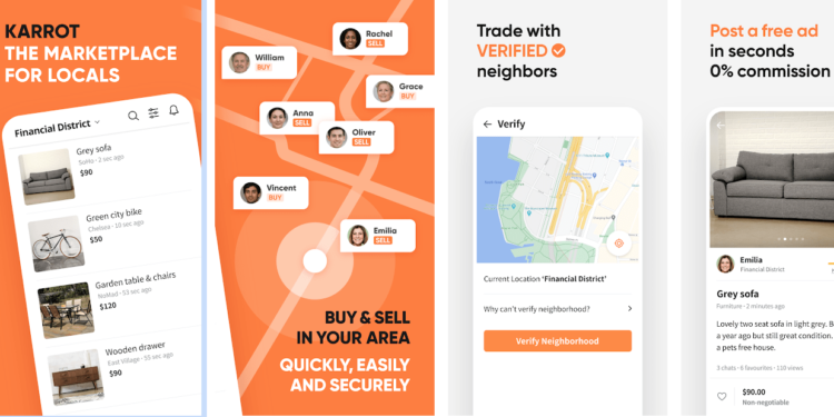 Korean startup Danggeun Market's Karrot App for everything secondhand.