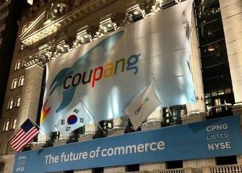 Coupang’s shares ended their first day of trading on the New York Stock Exchange at $49.25 on Thursday.