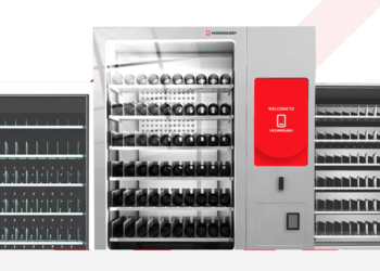 Vechnology has introduced the first cashless vending machine technology that identifies e-wallets to vend products