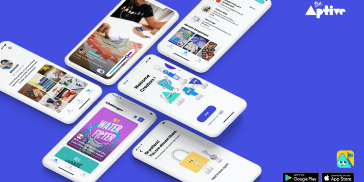 BeAptive is in pre-order stage, available on App stores.