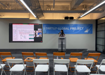 The TIPS Global Pre-accelerator 2021 at the TIPS Town in Seoul.