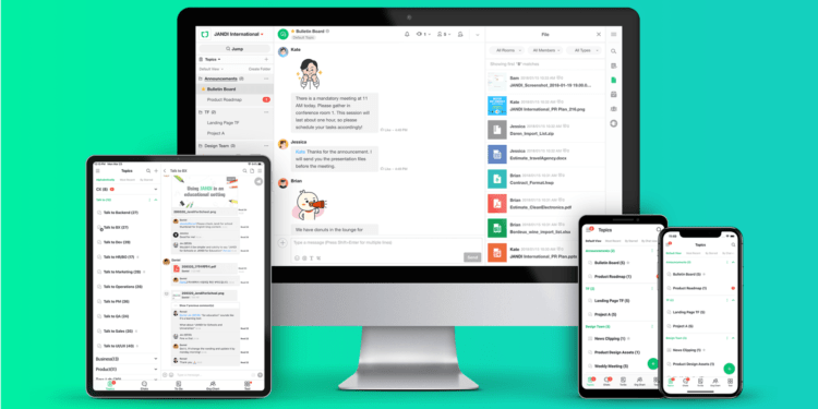 JANDI is dubbed as Korean version of popular work platform 'Slack'.