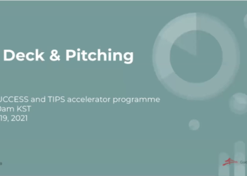 Session 5 at the ‘TIPS Global Pre-accelerator 2021’ held on August 19.