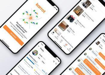 Karrot App is popular market app.