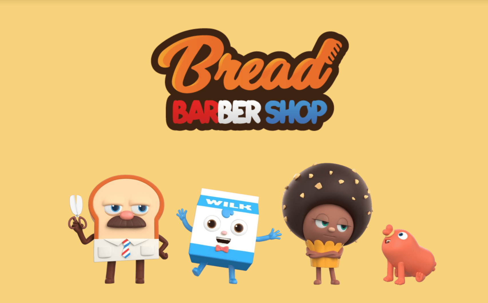 Bread Barber Shop by Monster Studio