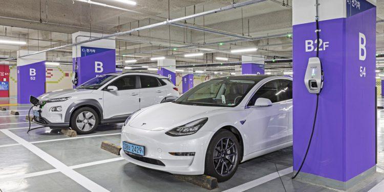 EVAR's Electric Vehicle charging stations