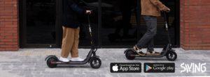 SWING serves e-scooter sharing in Korea.