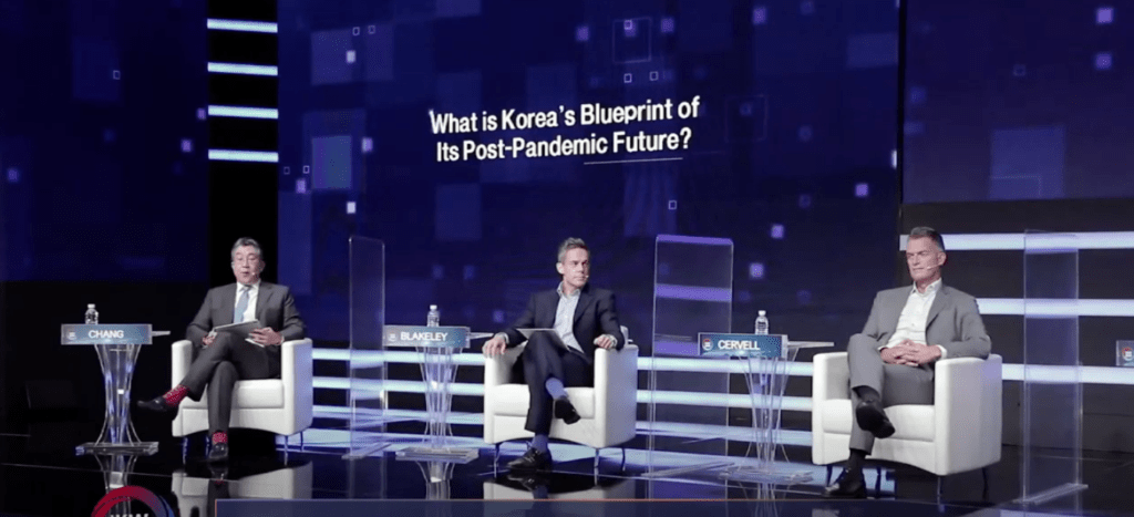 Panel Talk on 'What are Korea’s plans in the post-/with-COVID era?’