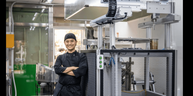 Chef Jinwook Kim, who is in charge of developing the menu for Chicken De Chef