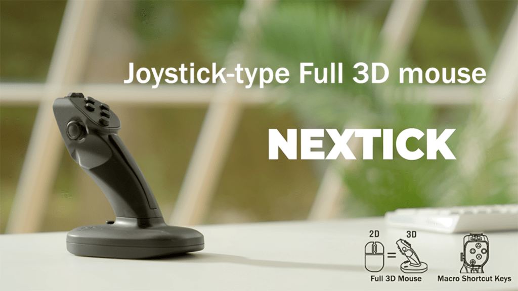 Nextick is a smart mouse with joystick features.