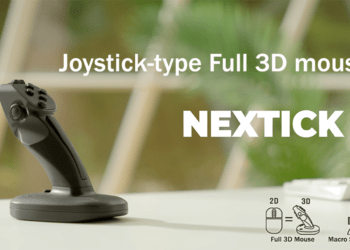 Nextick is a smart mouse with joystick features.