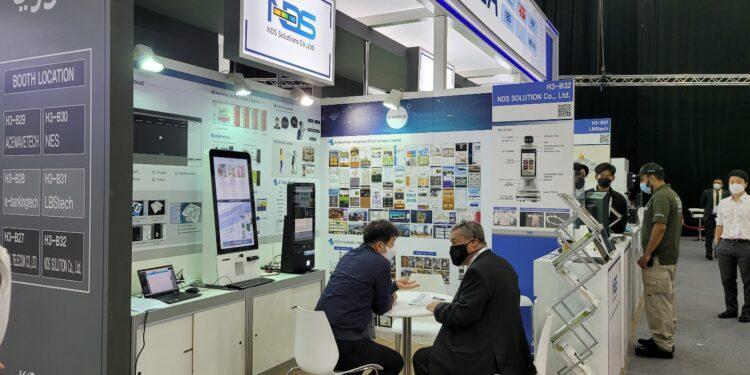 NDS solution's stall at GITEX 2021.