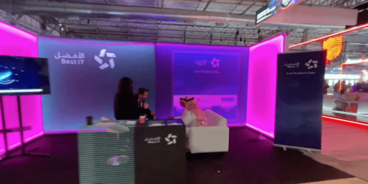 SecuLetter booth with BestIT at @HACK.