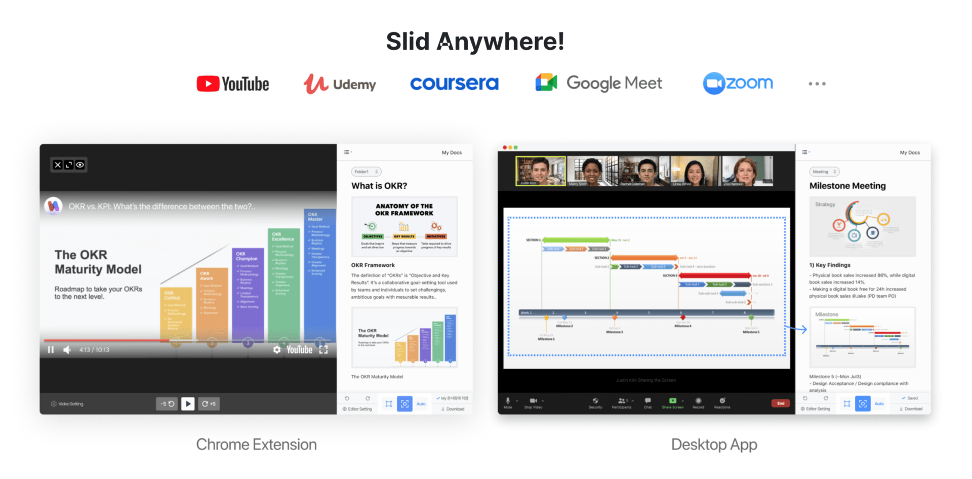 Slid helps online learners capture, record, and take notes