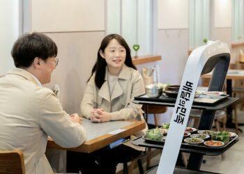Baedal Minjok has the most number of service robots deployed in Korea.