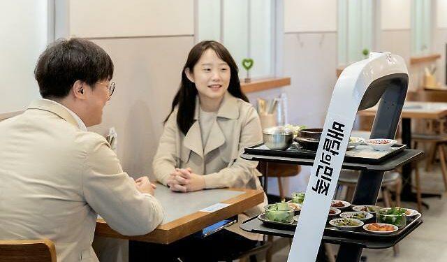 Baedal Minjok has the most number of service robots deployed in Korea.