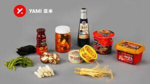 Yami sells products from Korea, Japan, China