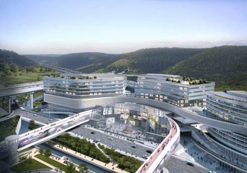 A bird's-eye view of the 3rd Pangyo Techno Valley [provided by Gyeonggi Province]