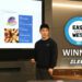 Sleek CEO, Eric Kim at the East meets West Pitch competition