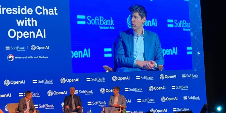 Sam Altman in Seoul