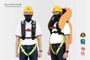 Safeware, a human safety solution company, signed an agreement to supply industrial smart airbag C3 to POSCO E&C