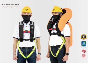 Safeware, a human safety solution company, signed an agreement to supply industrial smart airbag C3 to POSCO E&C
