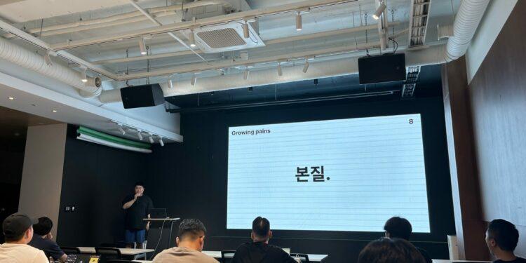 Yoo Sang-hyeok, CEO of Gadget Korea, who operates an eSIM-based 3rd generation data roaming service (Photo: beSUCCESS)