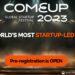 COMEUP is a global startup festival held annually in Seoul,