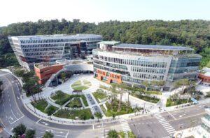 The façade of Pangyo Startup Campus where the selected companies will be located (Photo Source: Pangyo Techno Valley Website)