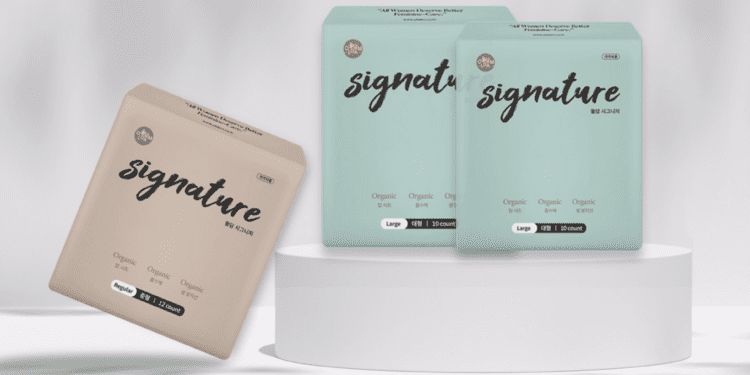 Oldam's organic sanitary pads