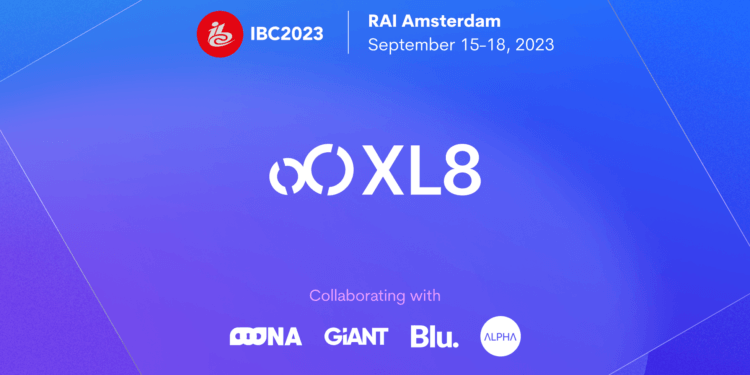 XL8 presented translation technology at International Broadcast Convention 2023