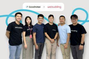 Goodnotes and WeBudding executive teams