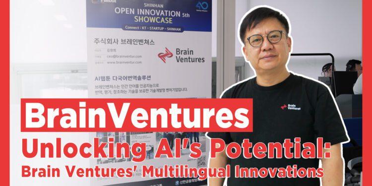 Brain Ventures Webtoon Translation Solution (Image courtesy of Brain Ventures)